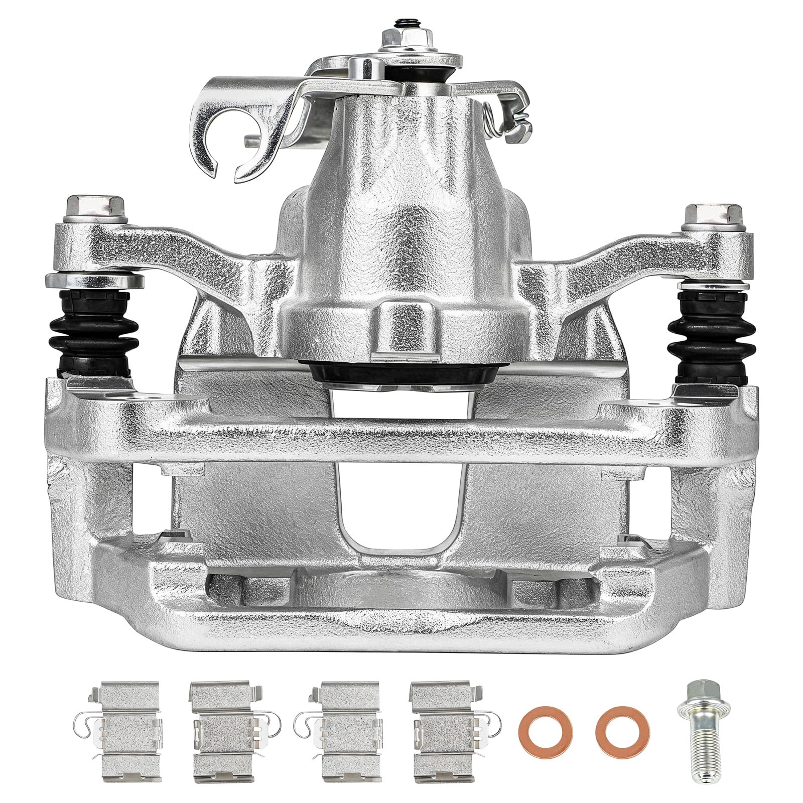 SCITOO Rear Right Brake Caliper With Bracket 18B5398 Compatible For Chrysler Town &amp; Country 2012-2016, For Dodge Grand Caravan 2012-2020, For Ram C/V 2013-2015, For Volkswagen For Routan 2012-2014