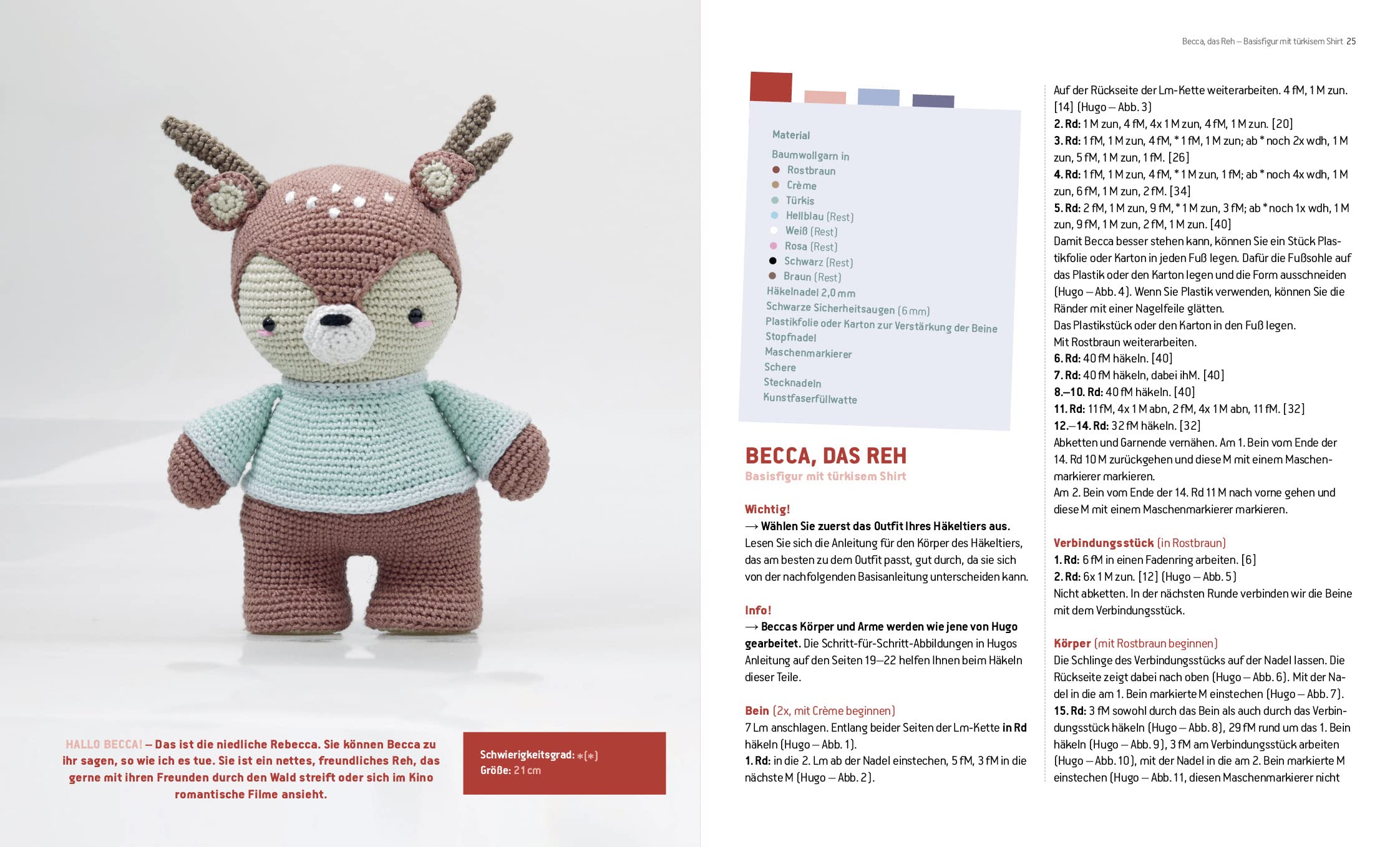 Tierisch süße Häkelfreunde – Amigurumi-Kleidung häkeln mit der Designerin Madelenón: Über 100 Outfit-Kombis: Ballett, Feuerwehr, Halloween, Weihnachten, Valentinstag und vieles mehr
