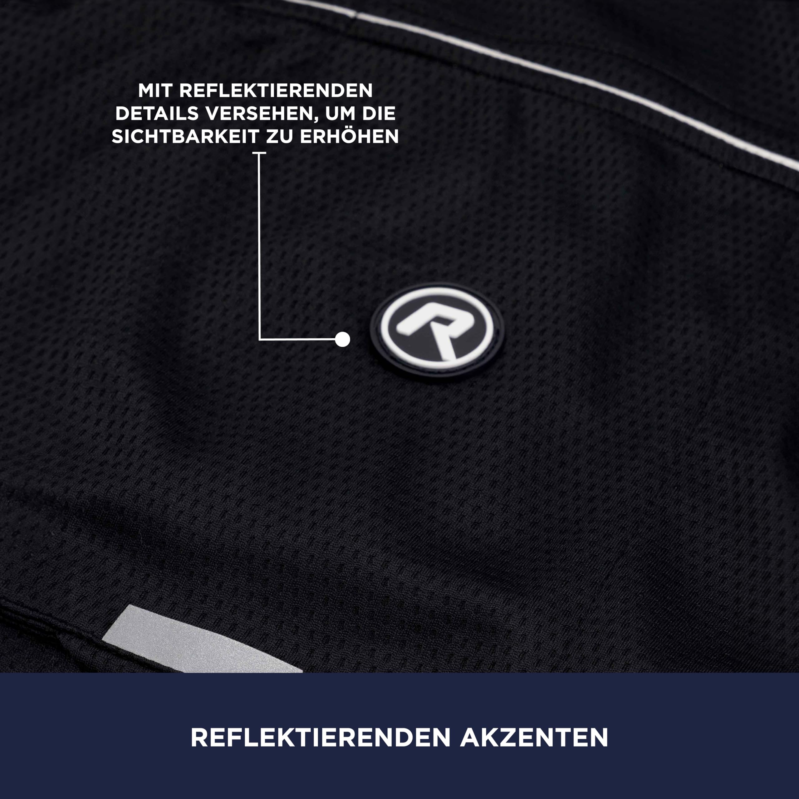 Rogelli Explore - Radtrikot Kurzarm - Herren | 4 Rückentaschen - Silikongriff - Atmungsaktiv - Rundhals - Temperatur 15 - 30 °C