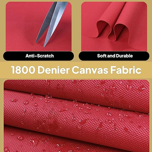 Miniatura 10 de Tela de lona impermeable  Tela de toldo marino resistente 1800D Cordura, material resistente al agua para exterioresinteriores, tienda de campaña,