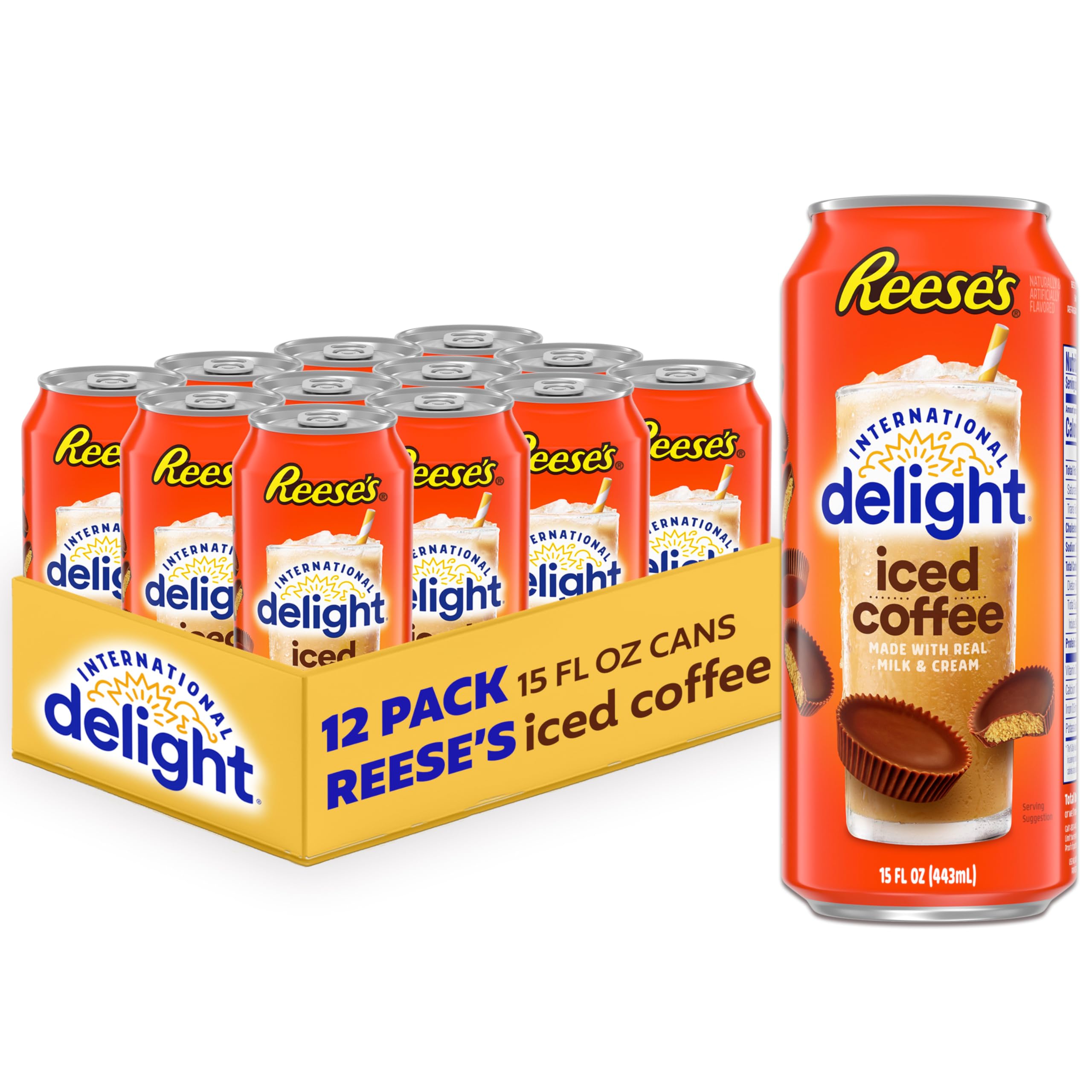Amazon.com : International Delight Iced Coffee, REESE'S, Grab and