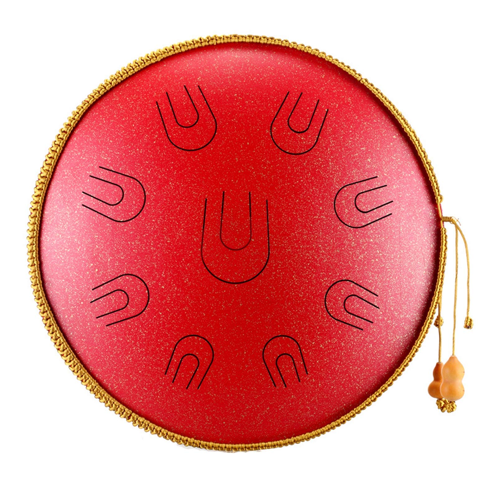 Kit Da 14 Pollici Da 14 Pollici a Tamburo in Acciaio Thumue, Standard C Minore, Psicoterapia Percussioni, Un Regalo Per Principianti E Amanti Dello Yoga (Color : C)
