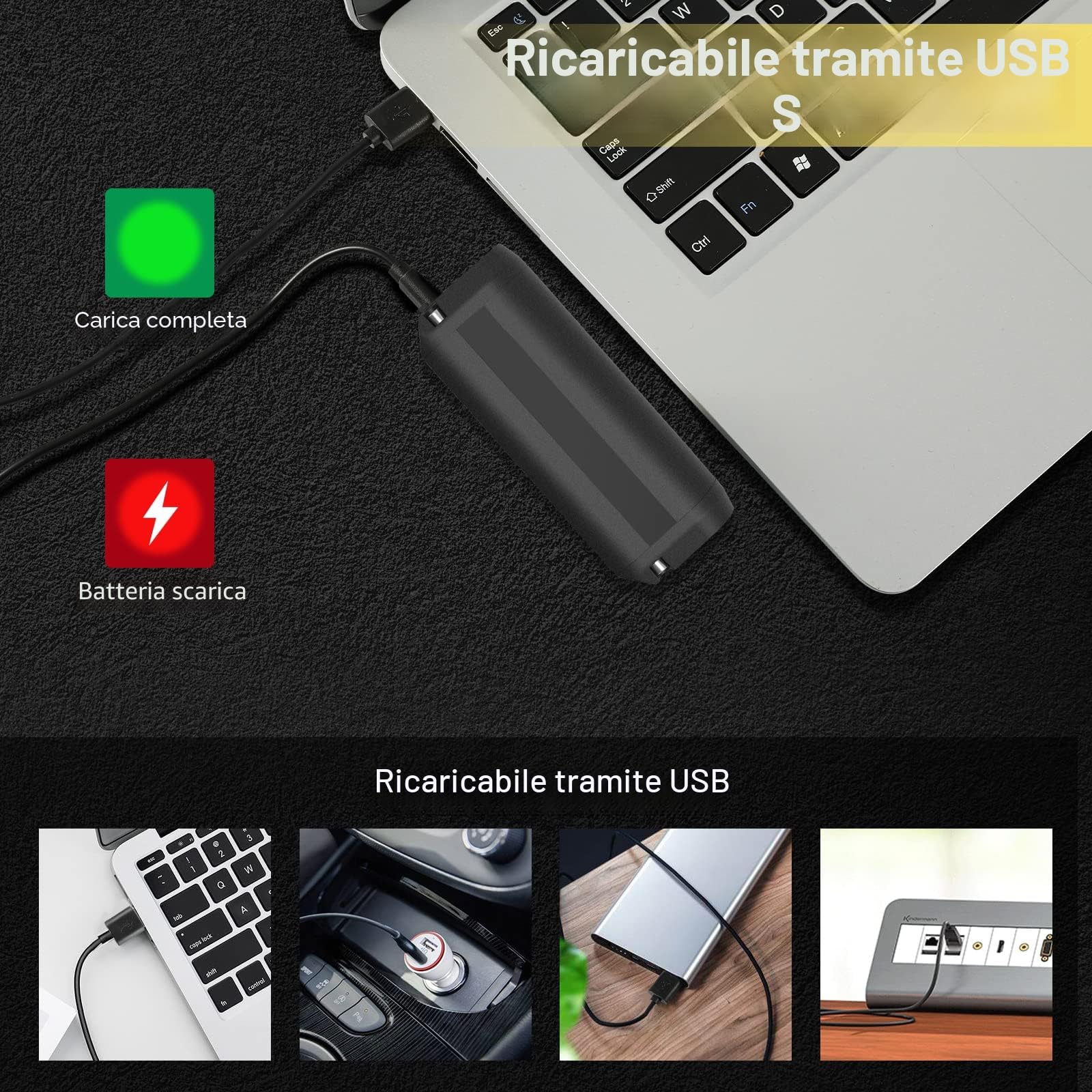 LeuKole Luci Bicicletta Led, 5 Modalità di Illuminazione Ricaricabile USB & Impermeabili IPX5 Luci Bici, 1000 lumen Luce Bicicletta Anteriore,Accessori Bici
