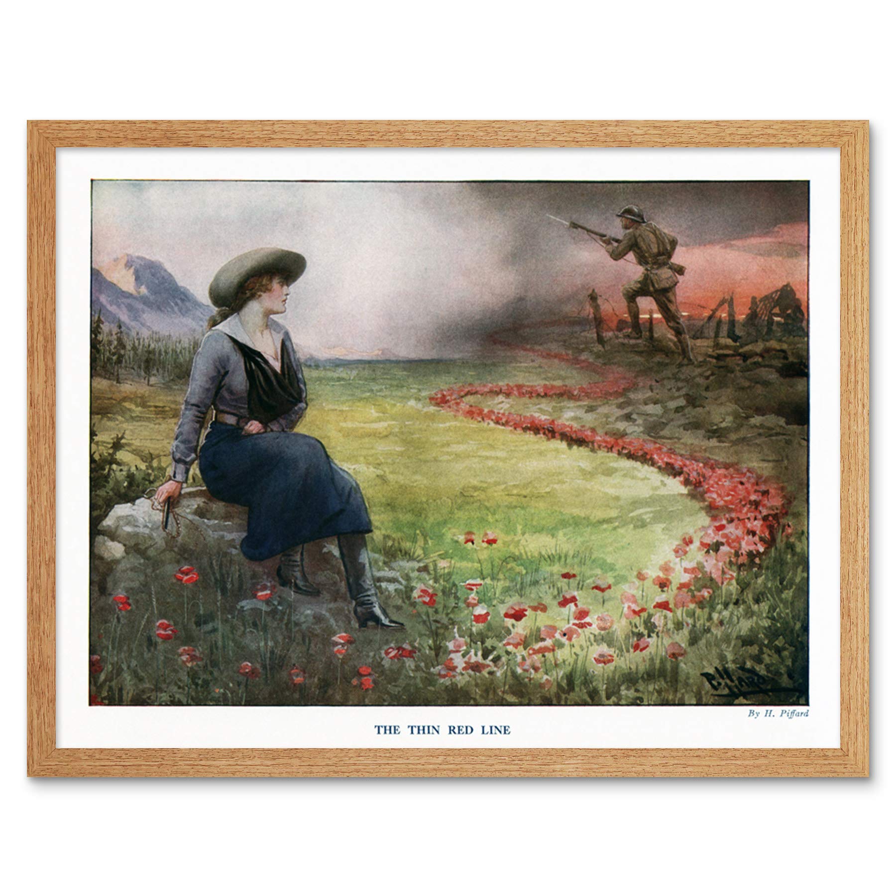 The Thin Red Line Print