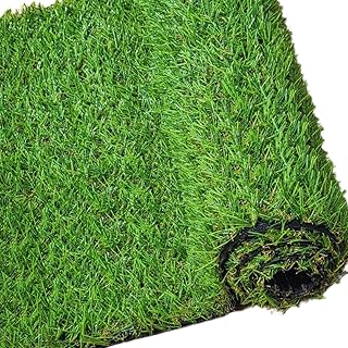 20mm Artificial Grass – Pet-Friendly Realistic Fake Grass Hard-Wearing Turf for Garden, Balcony, Patio, Play Ground | UV-Resistant | Low Maintenance Lawn (20mm Height, 4m x 1m)