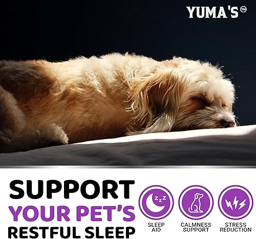 Miniatura 4 de Melatonina para perros  170 masticables de melatonina para perros pequeños y grandes  Ayuda para dormir para cachorros  Golosinas calmantes