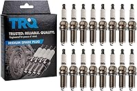Vista 25 de TRQ Juego de 4 piezas de bujías de iridio para motor de afinación