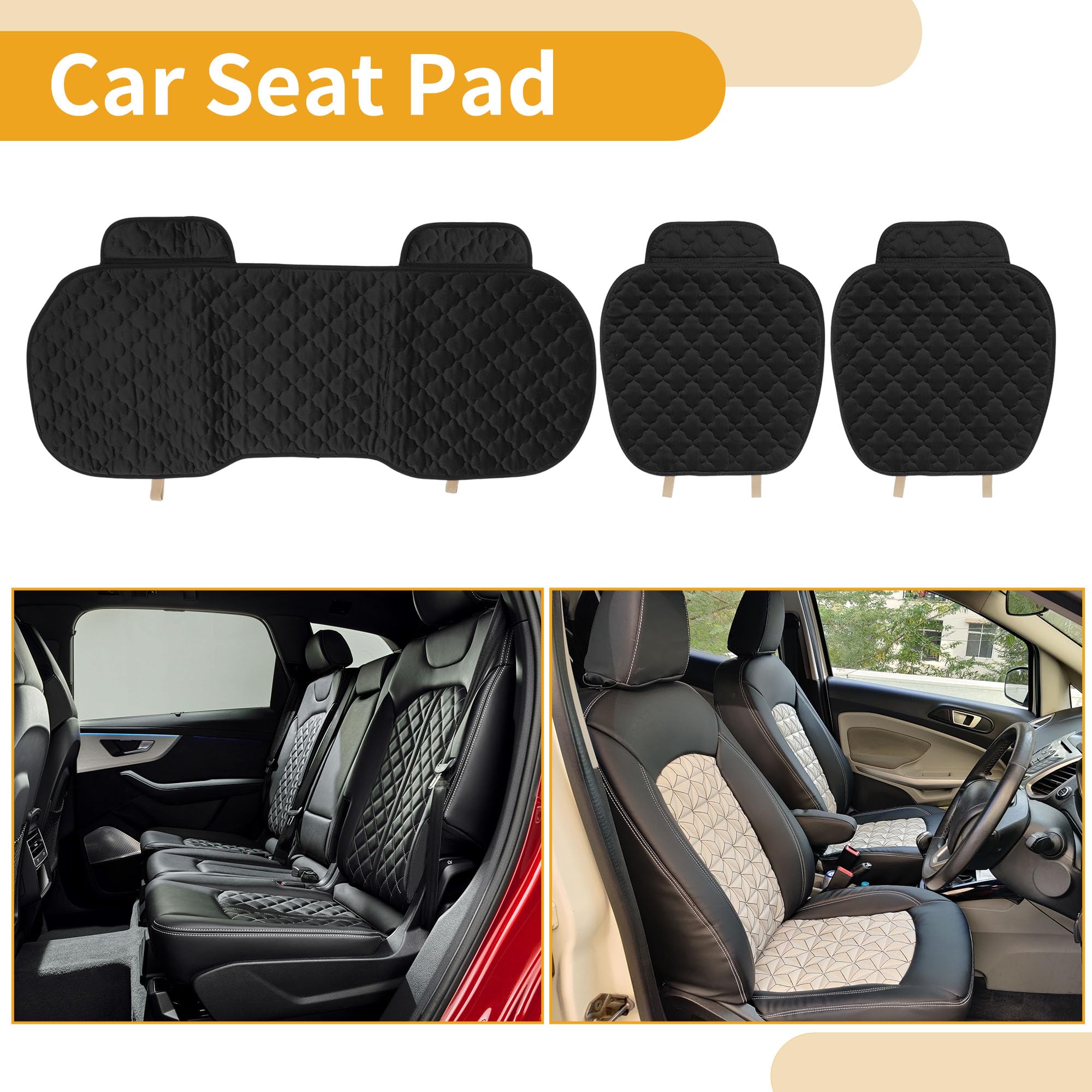 Housse De Siège De Voiture Noire 1 Ensemble pour Voyage