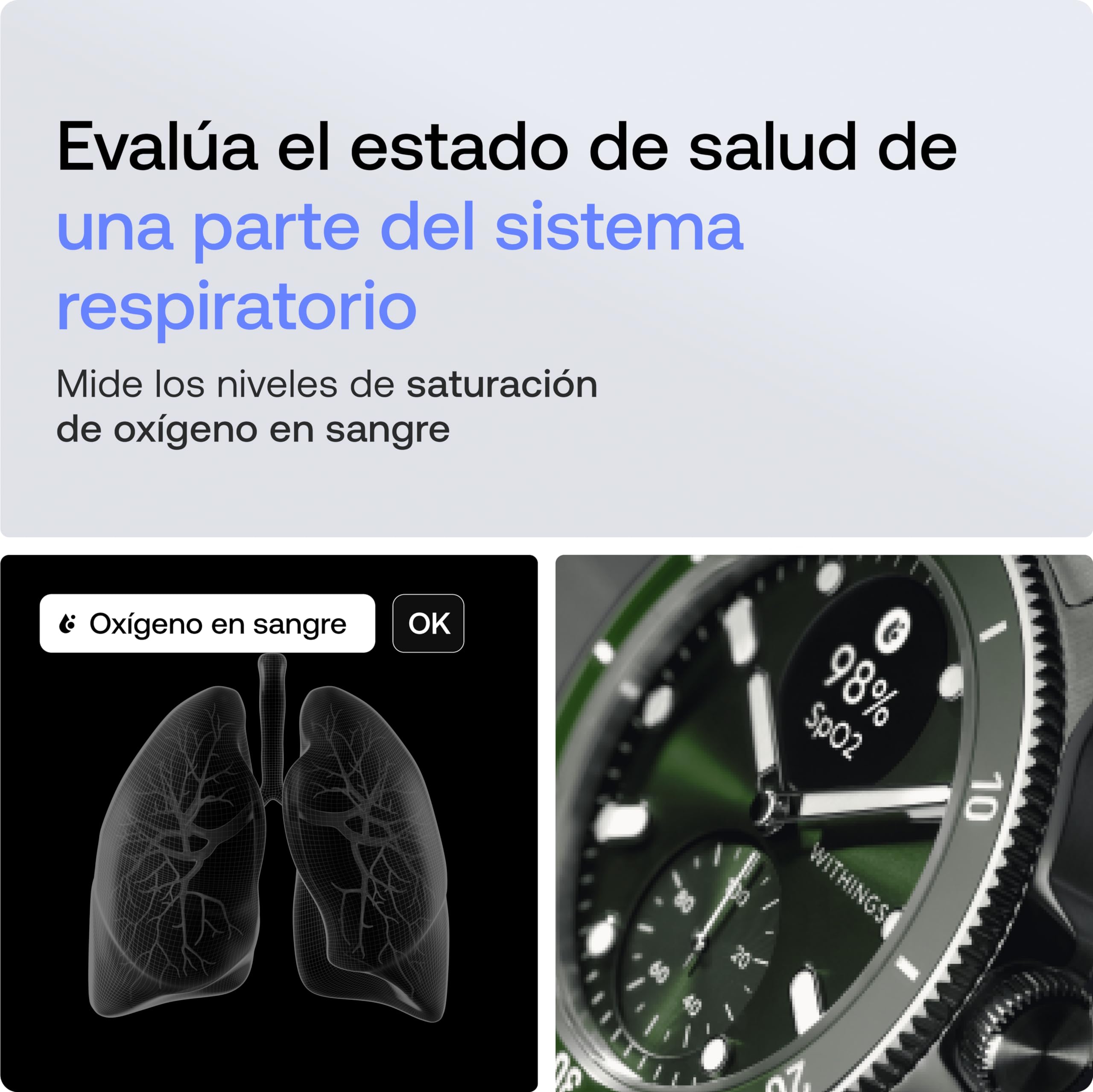 Withings ScanWatch Nova, Smartwatch Híbrido, ECG, SpO2, Verde