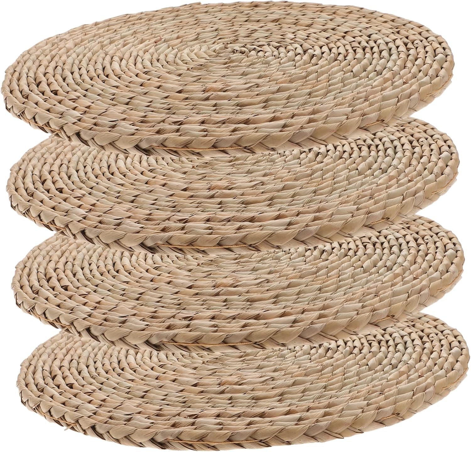 FUNOMOCYA Straw Pot Holder Hot Pot Pad Heat Insulated Placemats Dinning