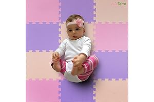 MioTetto Soft Non-Toxic Girls Play Mat