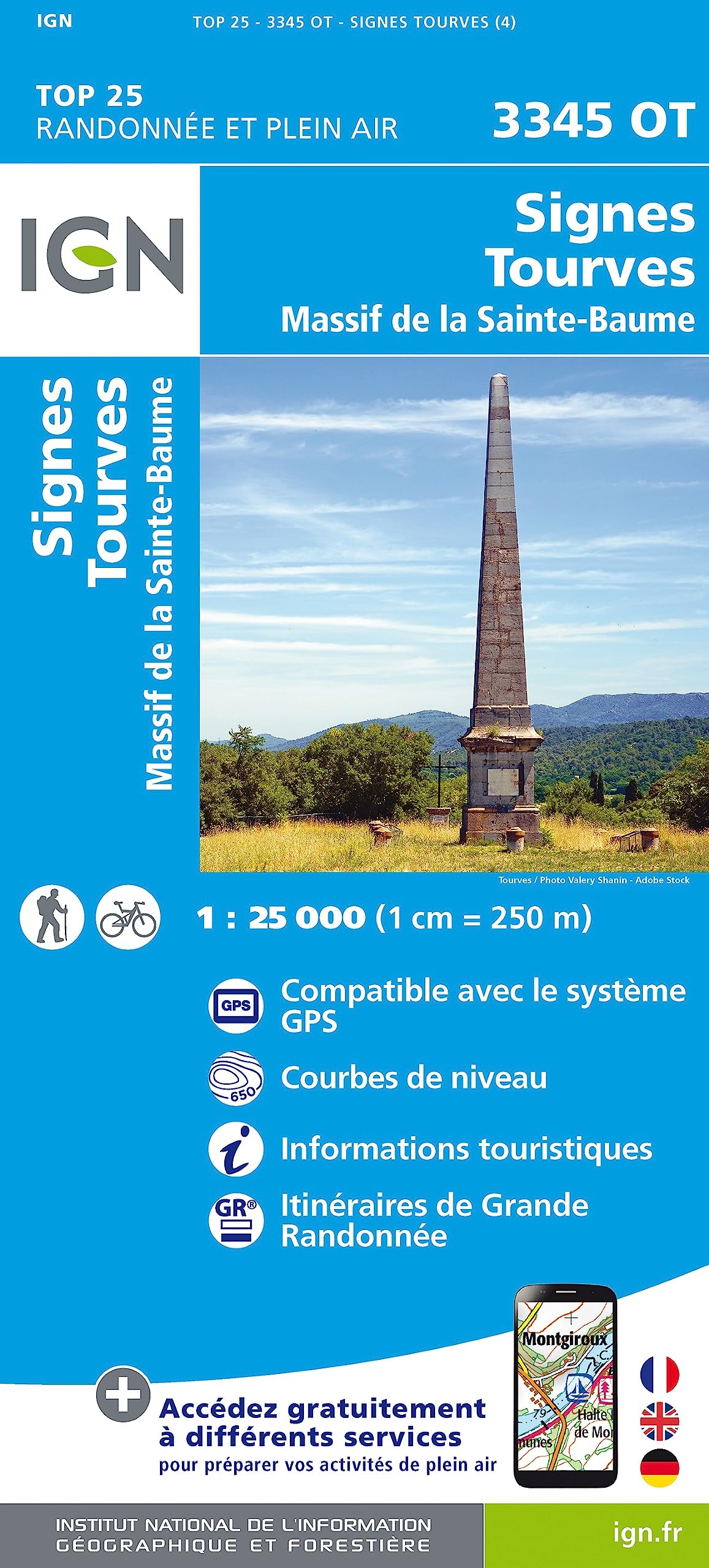 Signes / Tourves / Massif de La Sainte-Baume (3345OT) (TOP 25)