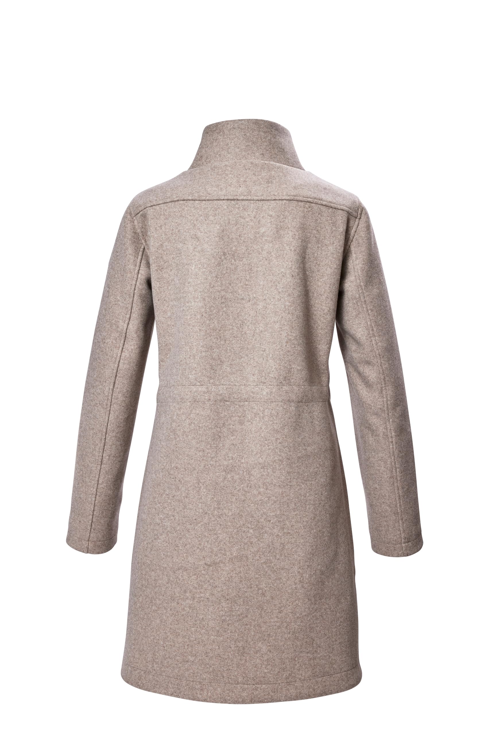 G.I.G.A. DX Damen Gw 46 Wmn Prk Fleece Parka/Mantel mit abknöpfbarer Kapuze