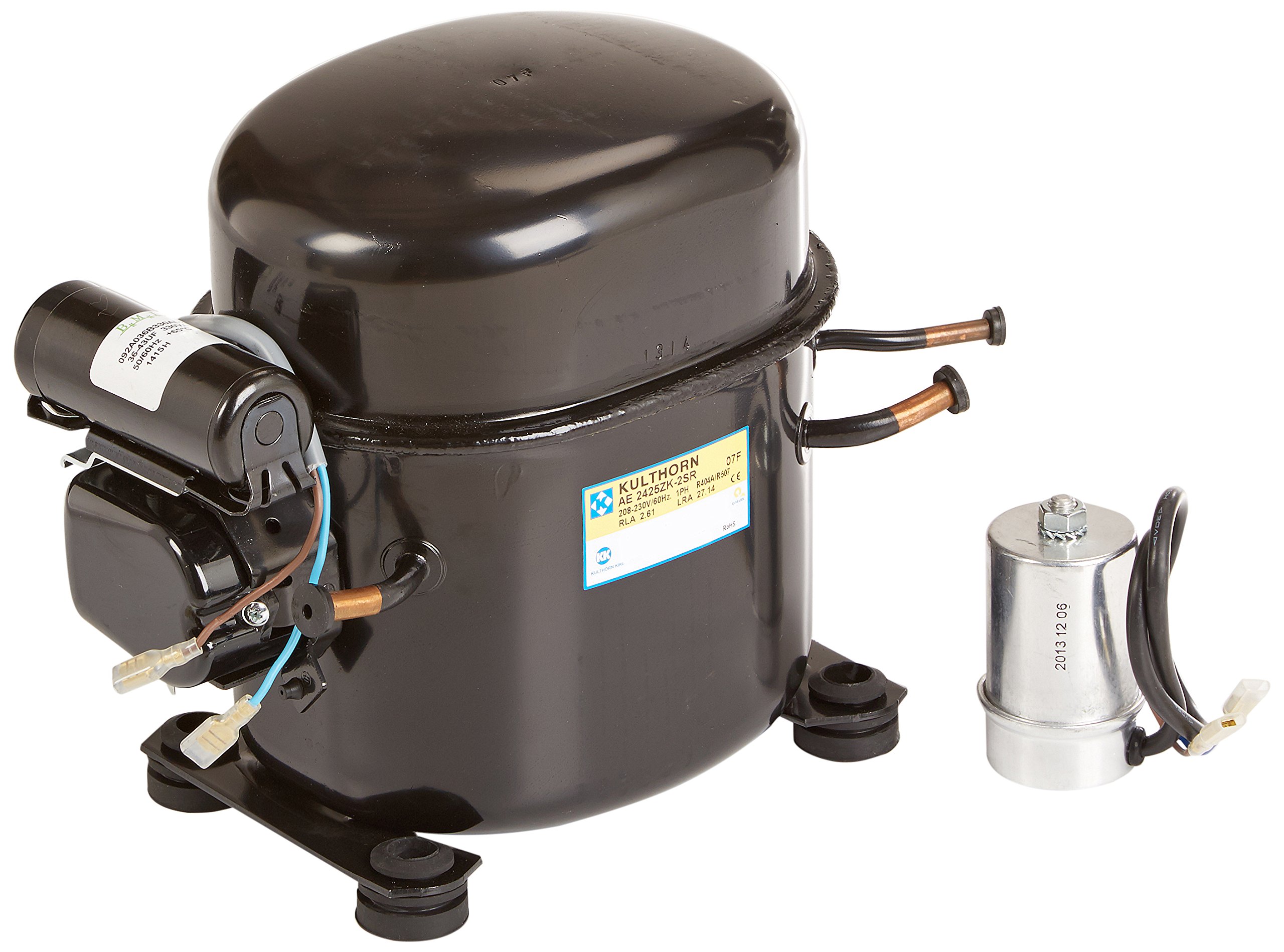 Kulthorn AE 2425ZK-2 Fractional hp Compressor, Small, Black