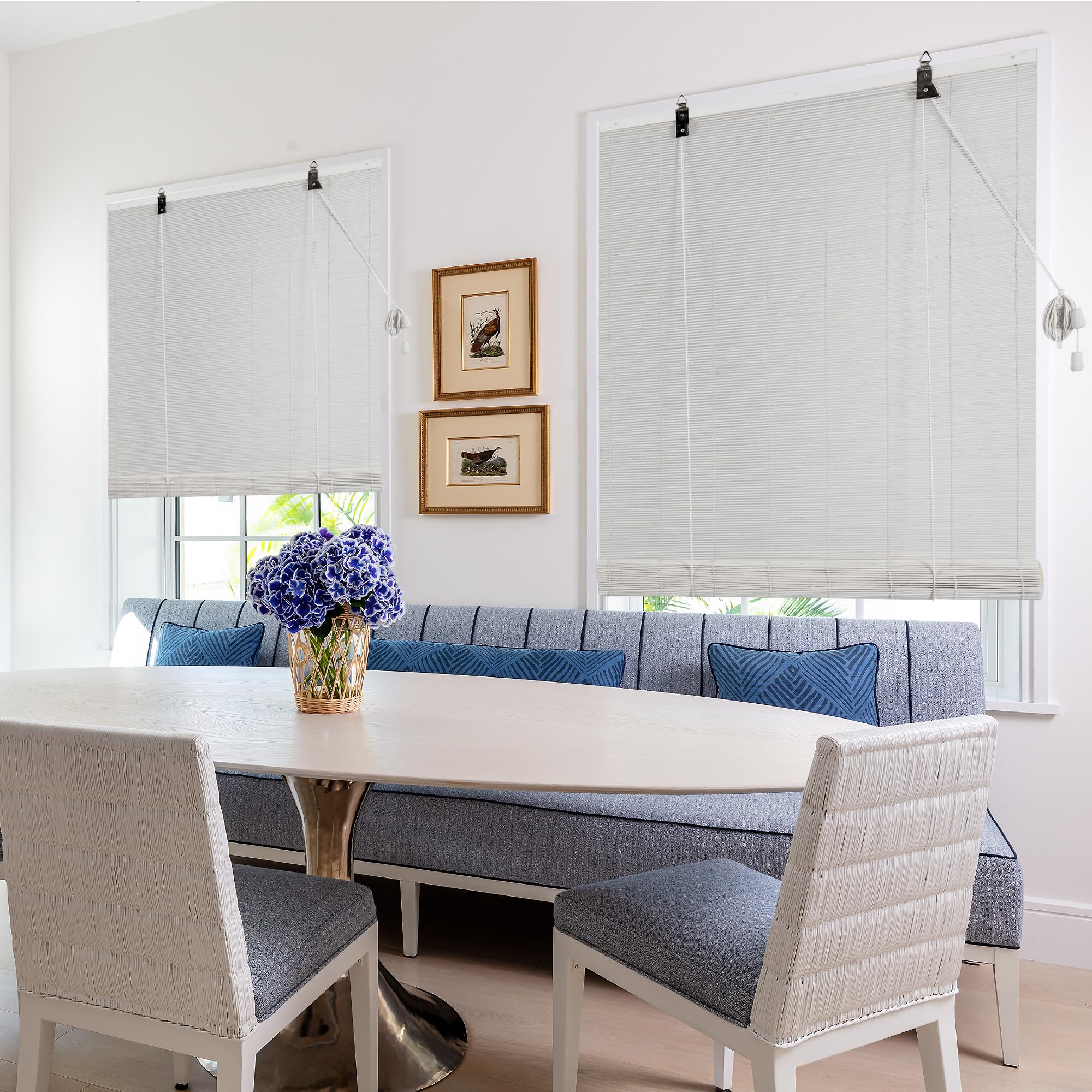 Cy.curtain bright Bamboe Rolgordijn Voor Binnen Natuurlijk