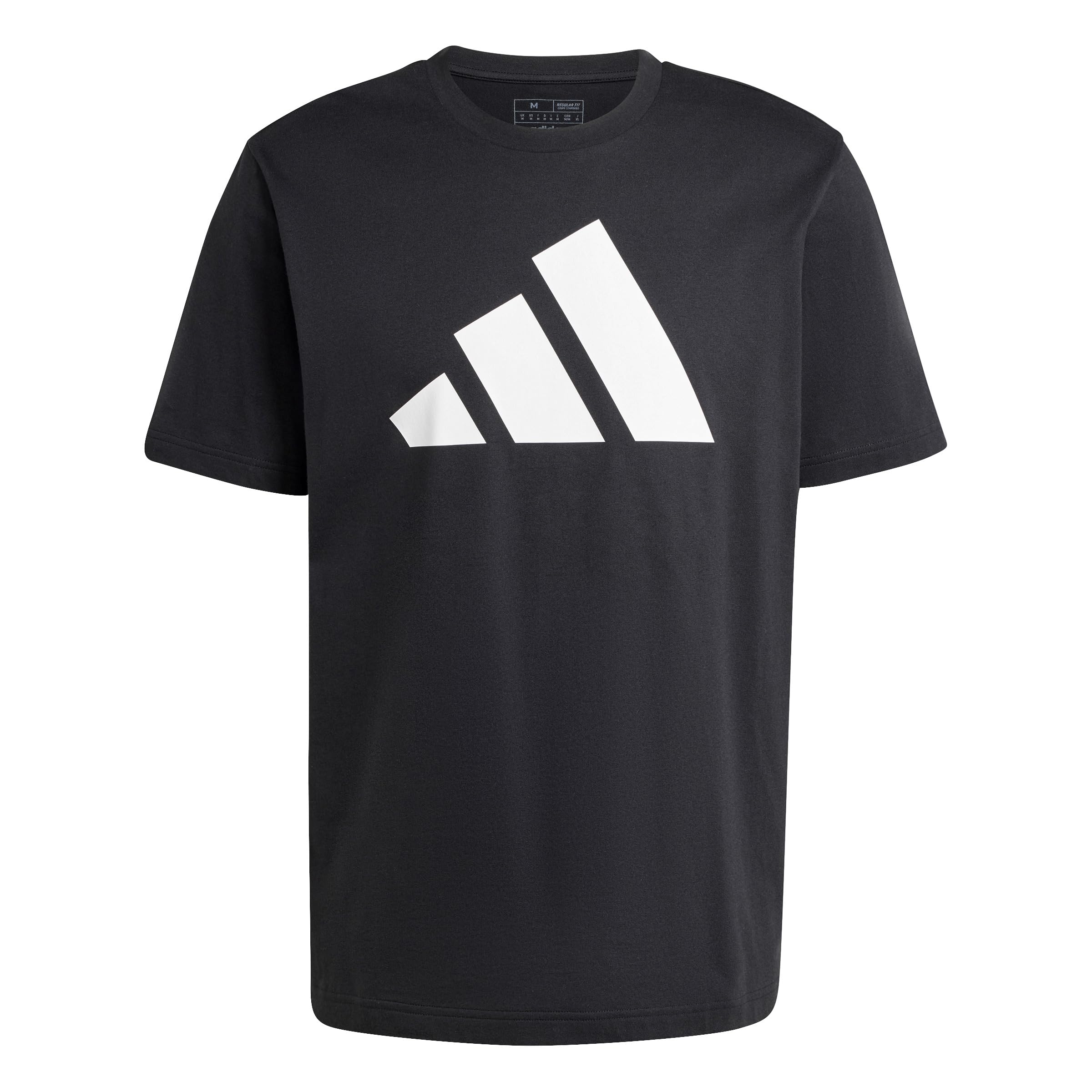 adidas Men's PWR 3 Graphic TEE, Black, S
