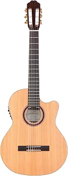 Kremona R65CWC Nylon-String Acoustic-Electric Guitar Handmade in Europe Padded Gig Bag Included