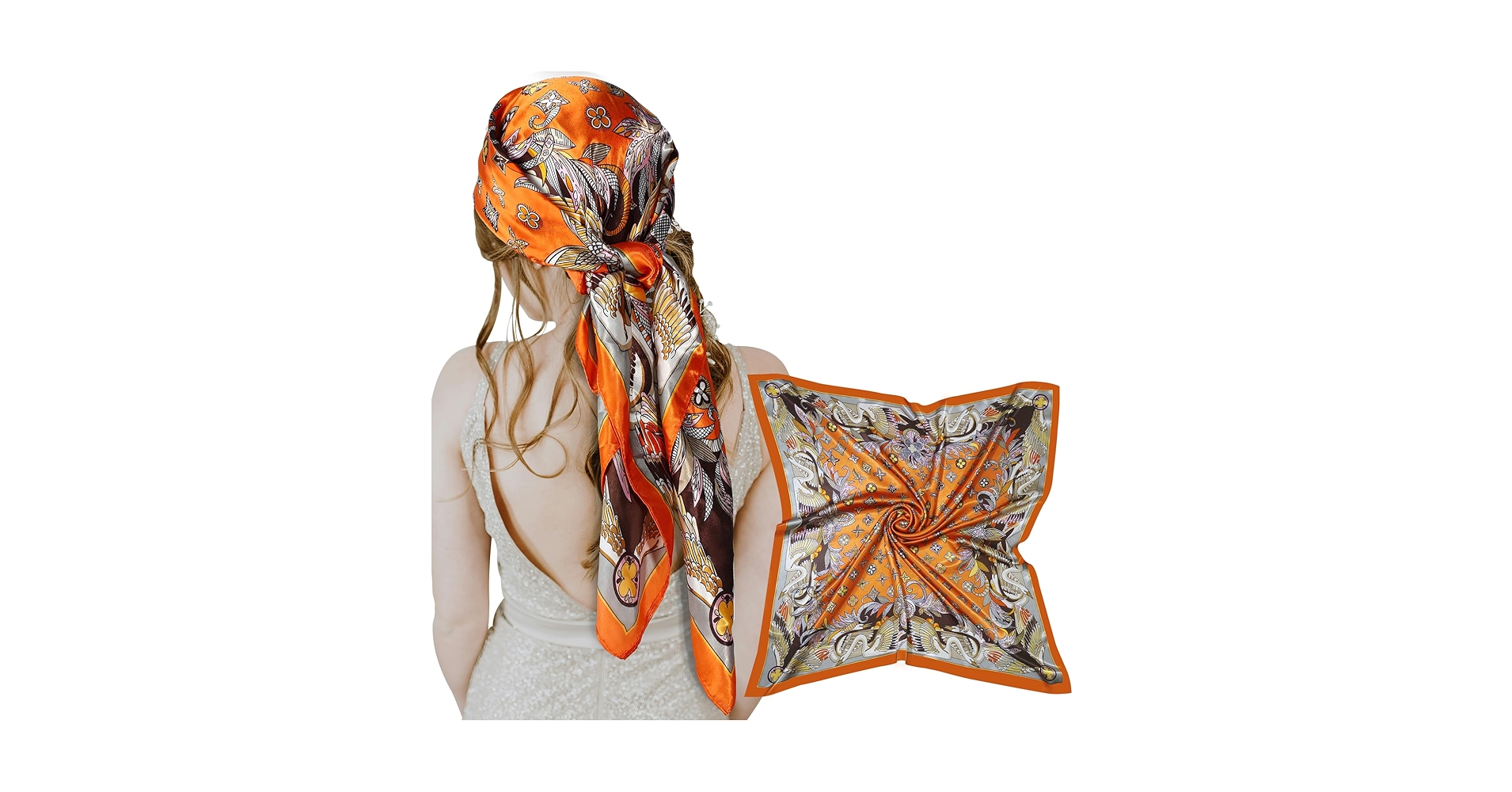 小物 evening scarf in silk satin cxzymcln 21