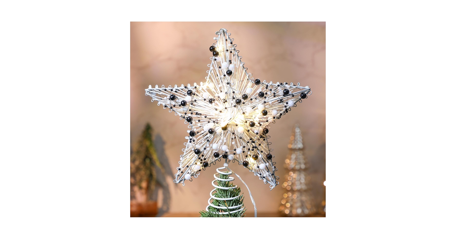 star treeです Freestanding Star Tree Topper