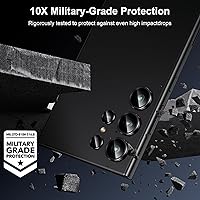 Vista 4 de WSKEN for Samsung Galaxy S24 Ultra Camera Lens Protector, Ultra Thin Scratch Resistant 9H Tempered Glass with Aluminum Metal Circle Camera Screen