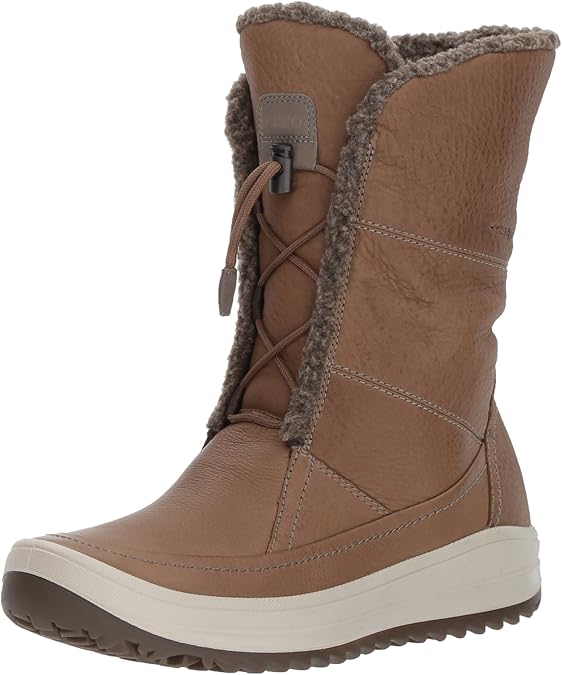 Ecco fur lined boots Clearance
