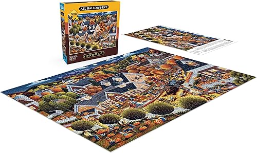 Miniatura 4 de Buffalo Games - Dowdle - All Hallow's Eve - Rompecabezas de 1000 piezas para adultos, rompecabezas desafiante perfecto para noches de juego - El