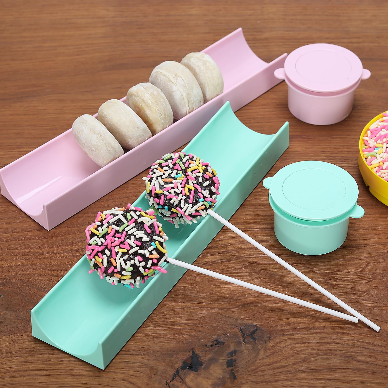 Round Cake Pop Mold Set - Blue -7 Round Cake Pop Mold Set - Blue -7