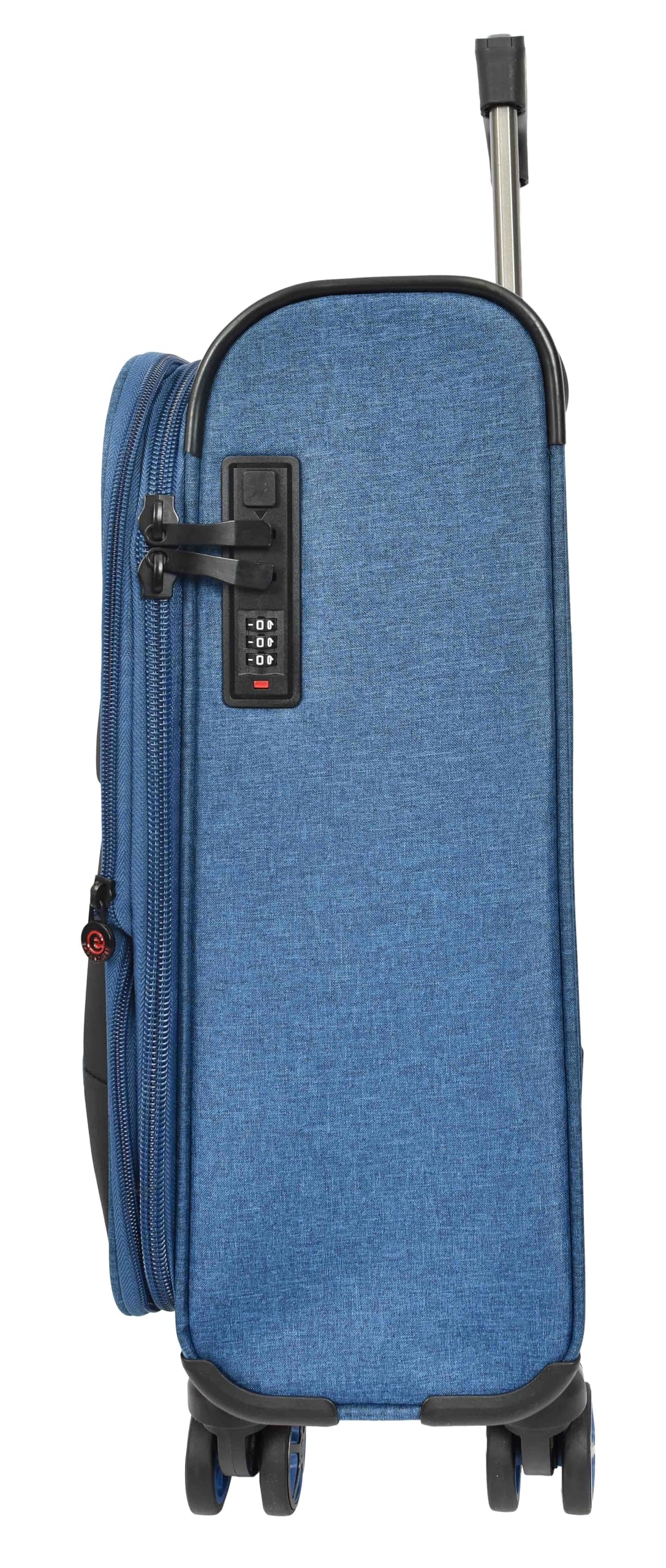 House Of Leather Nimbus - Set di 3 valigie espandibili con ruote, Marina Militare, Set x3, Bagaglio Espandibile con Ruote Spinner