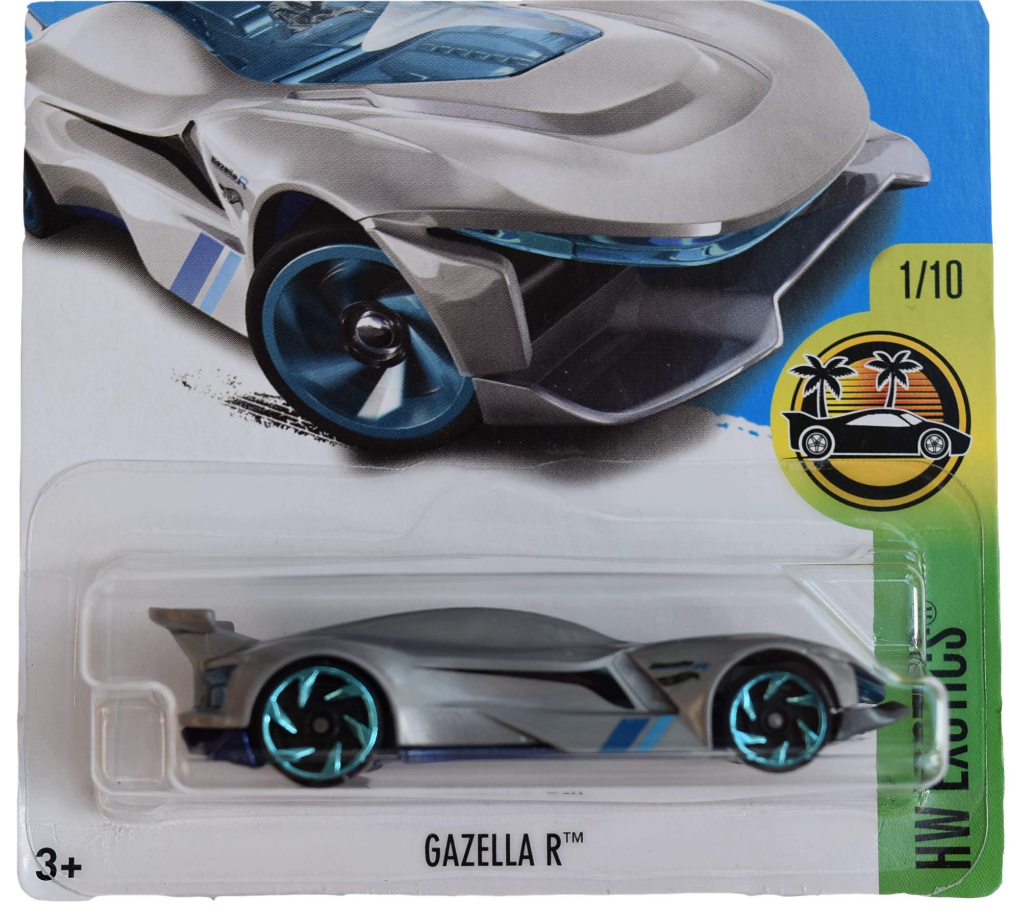 Amazon.com: Hot Wheels Exotics 1/10 Gazella R 358/365, Silver