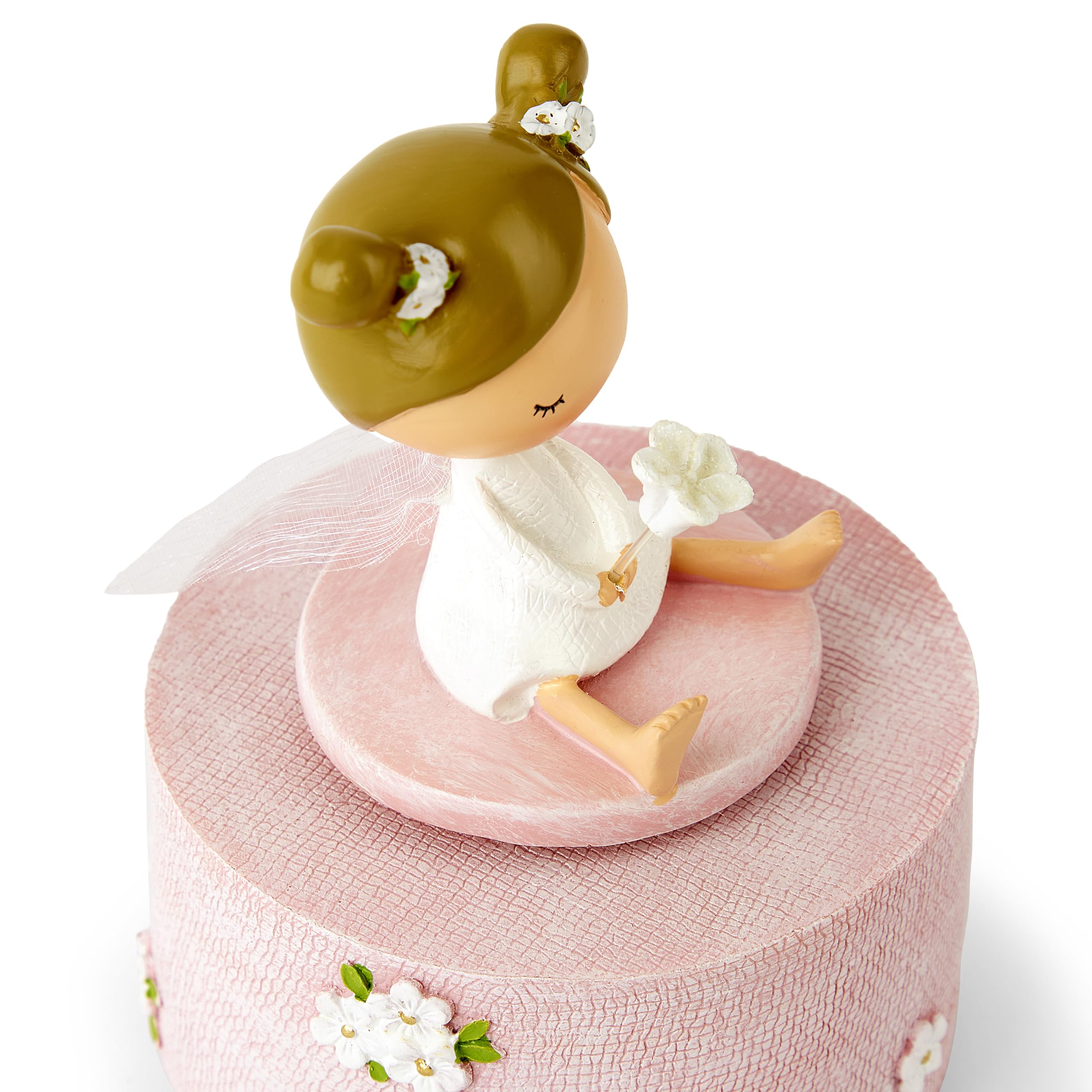 Splendida fata scatola musicale carillon ideale come regalo di compleanno per bimbe piccole o bambine appena nate