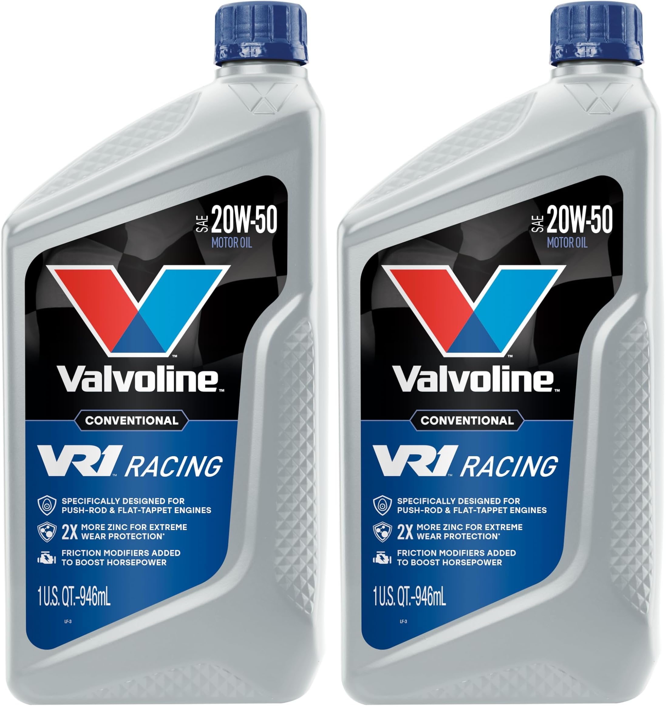 Amazon.com: Valvoline VR1 Racing SAE 20W-50 Motor Oil 1 QT (Pack