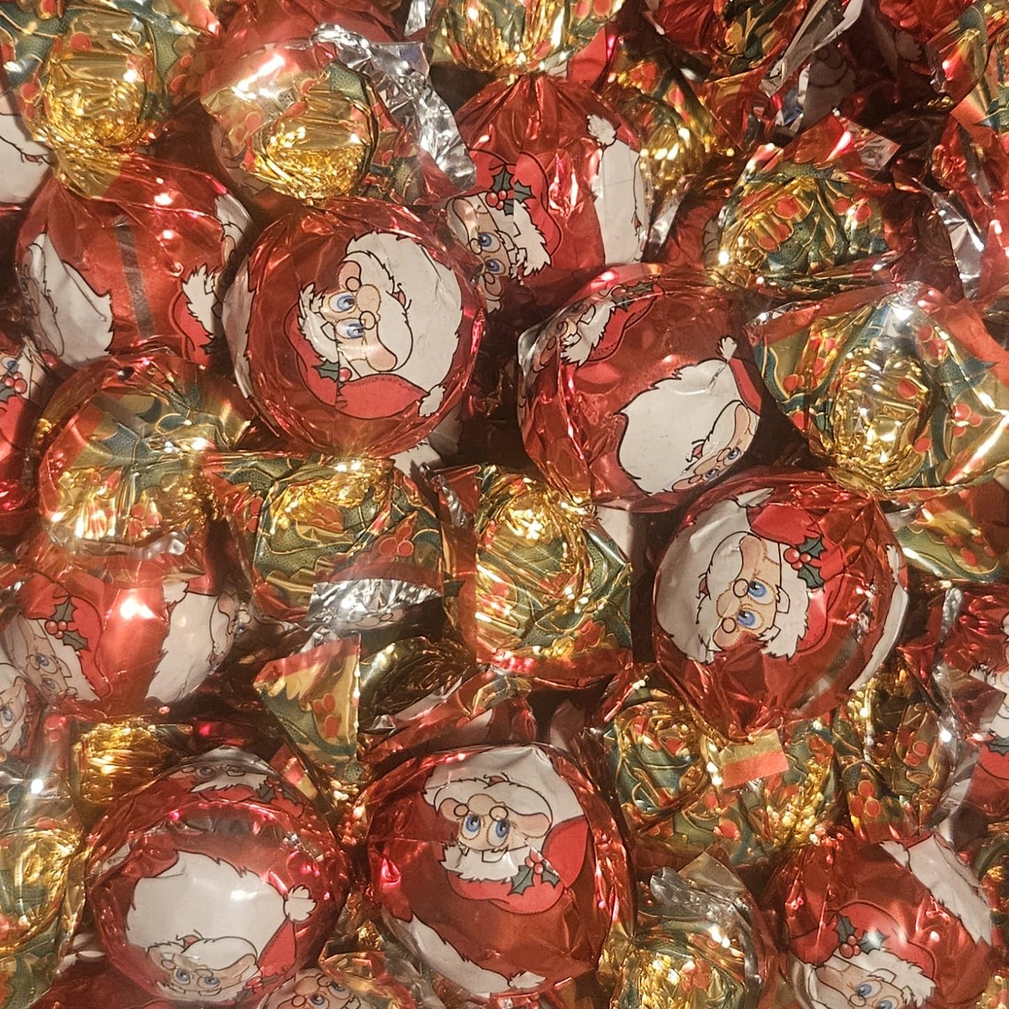 Christmas Milk Chocolate Pralines Luxury Advent Calendar Refill Pack 300g (Christmas Santas)
