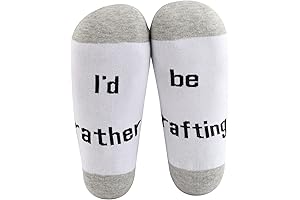 MBMSO I'd Rather Be Crafting Socks: The Perfect Gift for the Crafty...