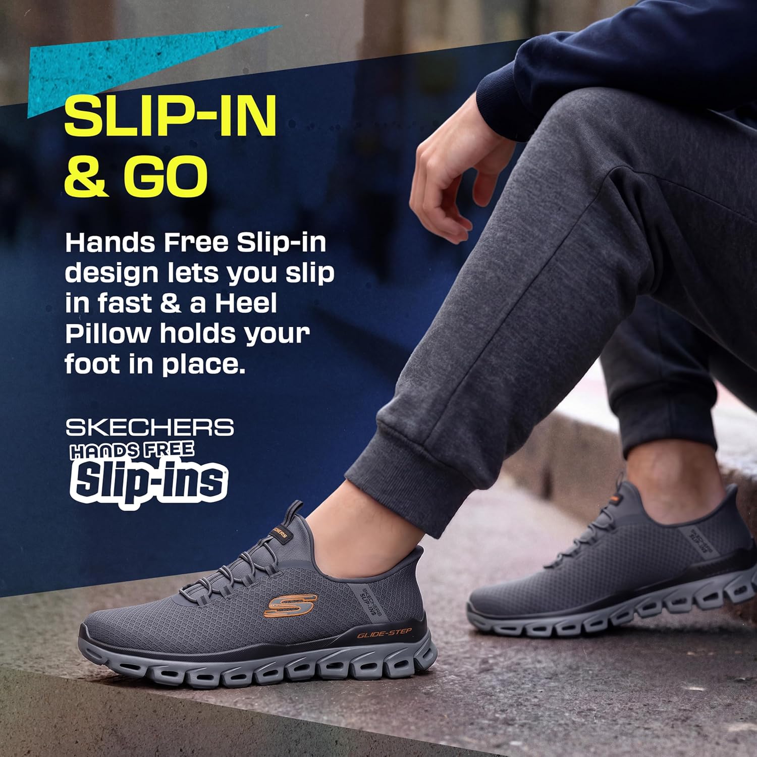 Skechers Men's Glide-Step Noxus Slip-in