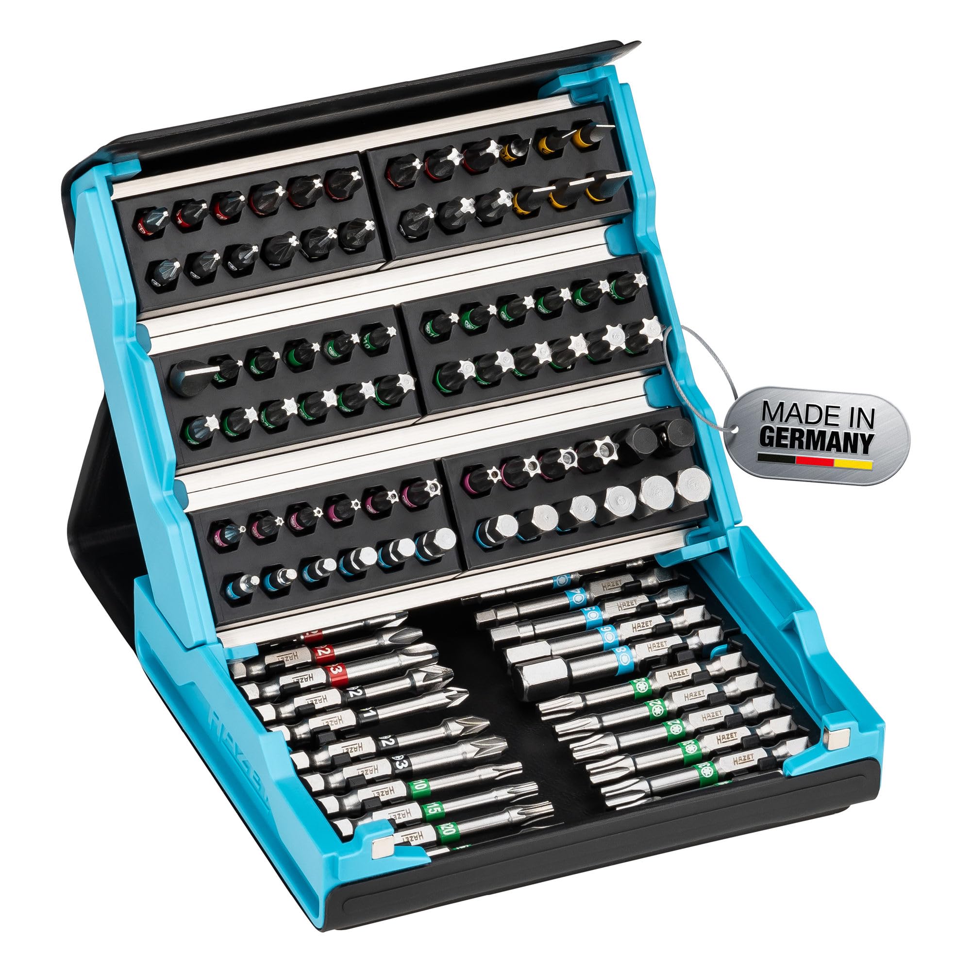 Amazon | HAZET(ハゼット) 2200SC-3 ビットセット ハゼットブルー 96点