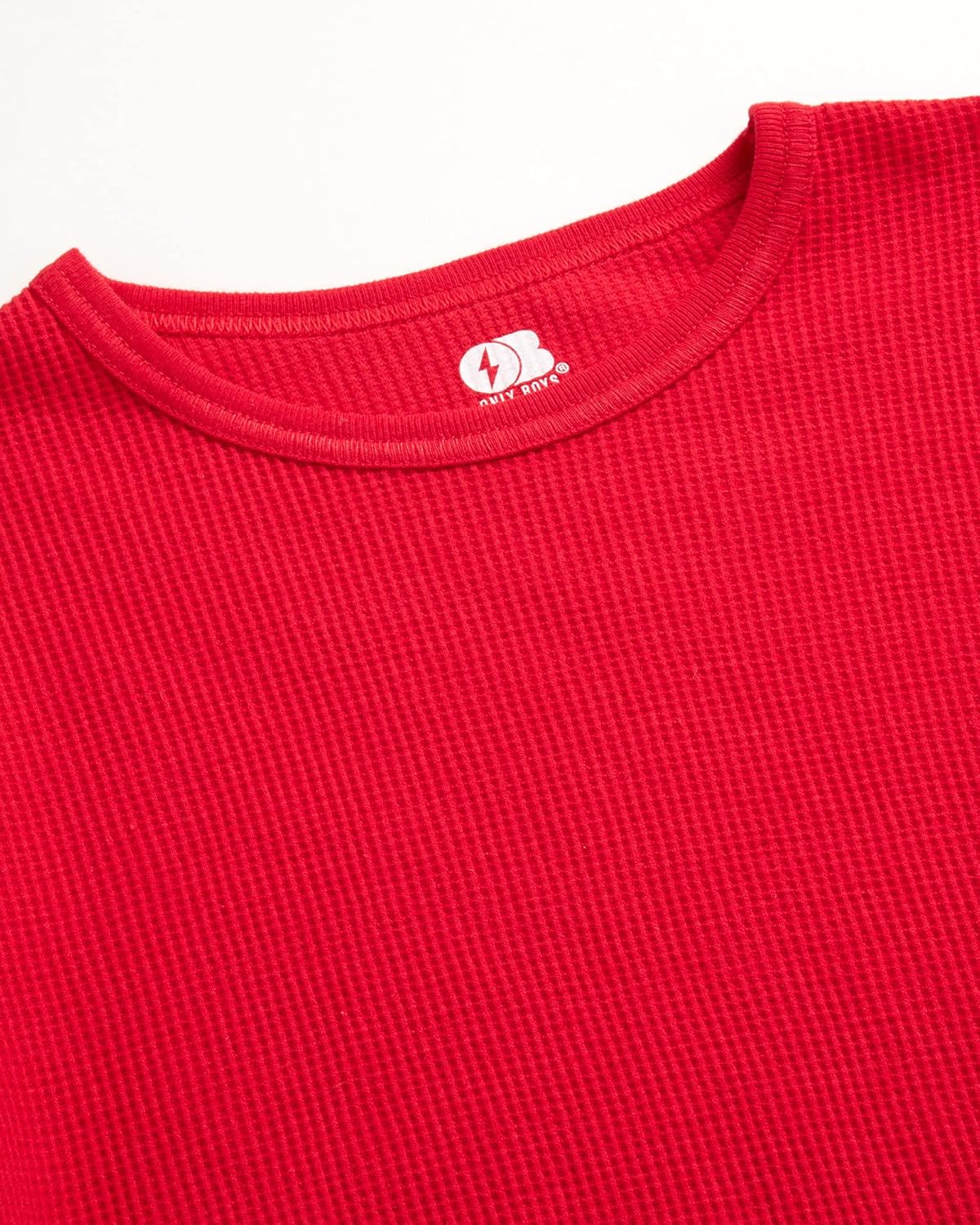 Thermal Underwear Set - 2 Piece Long Sleeve Waffle Knit Thermal Shirt and Long Johns Thermal Set for Boys - Image 2