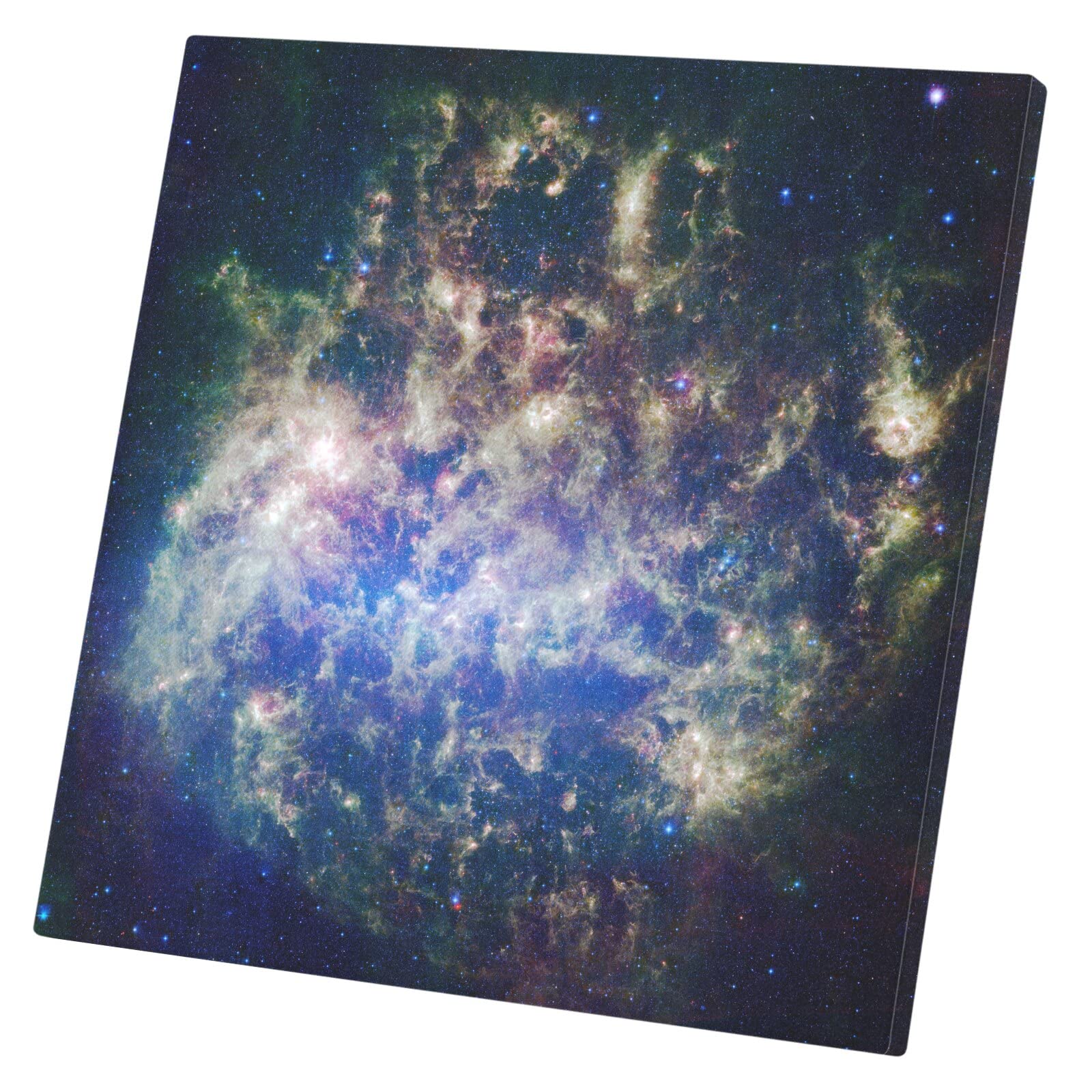Tableau nébuleuse espace étoiles galaxie constellation 60x60cm - 4
