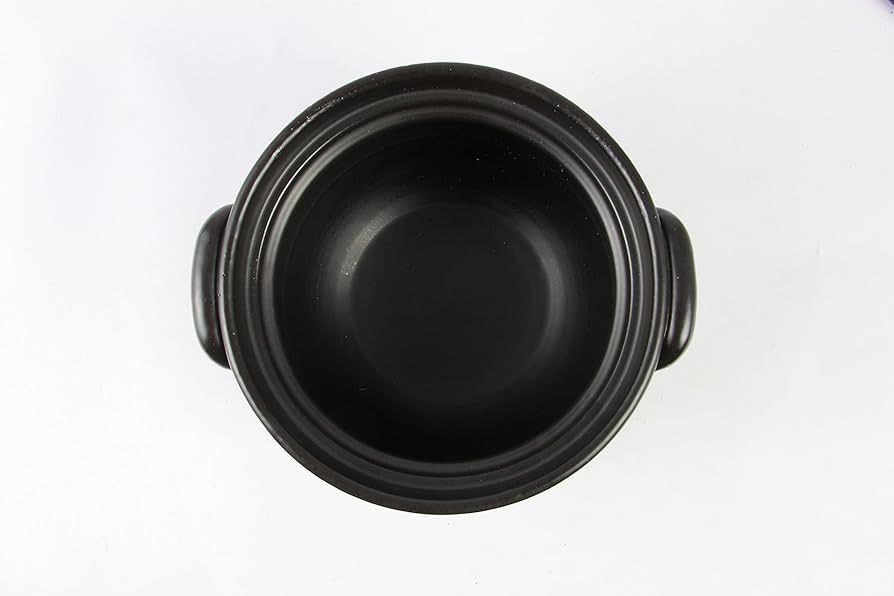 Amazon｜千陶千賀陶器 ふっくらご飯鍋(二重蓋) 3合炊 14-08