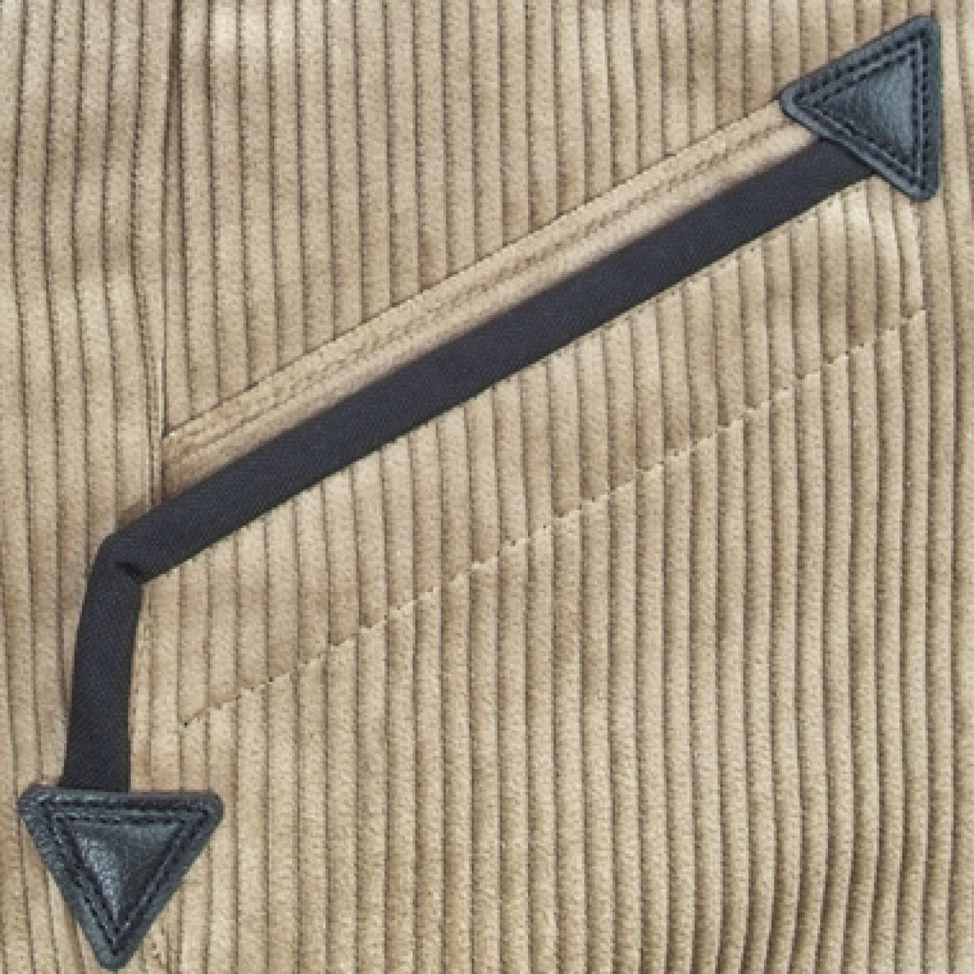 Zunfthose aus Trenkercord mörtel mit Kniepolstertaschen, JOB Grösse 114