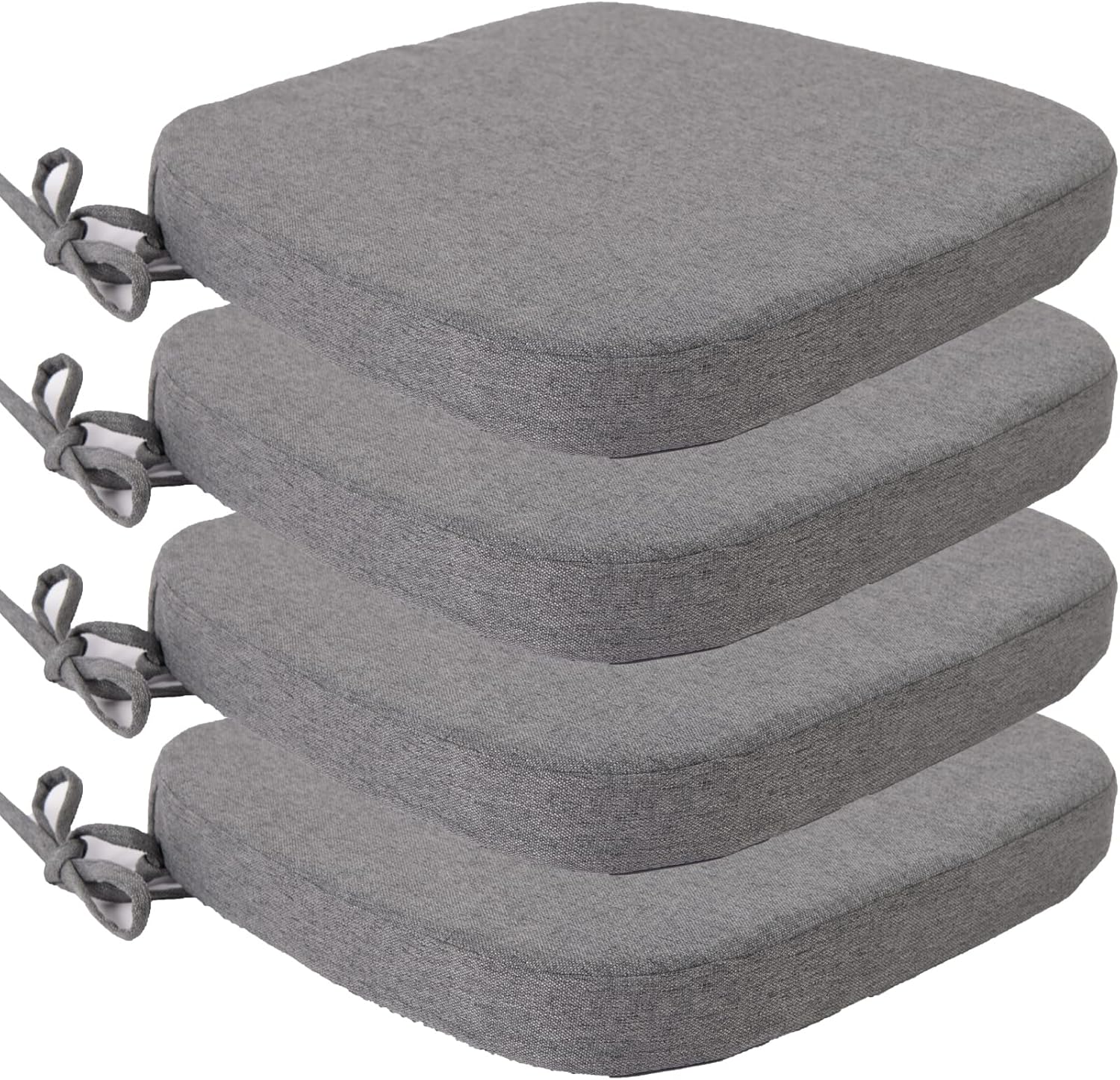 Eiury Kitchen Chair Cushions with Ties High Density