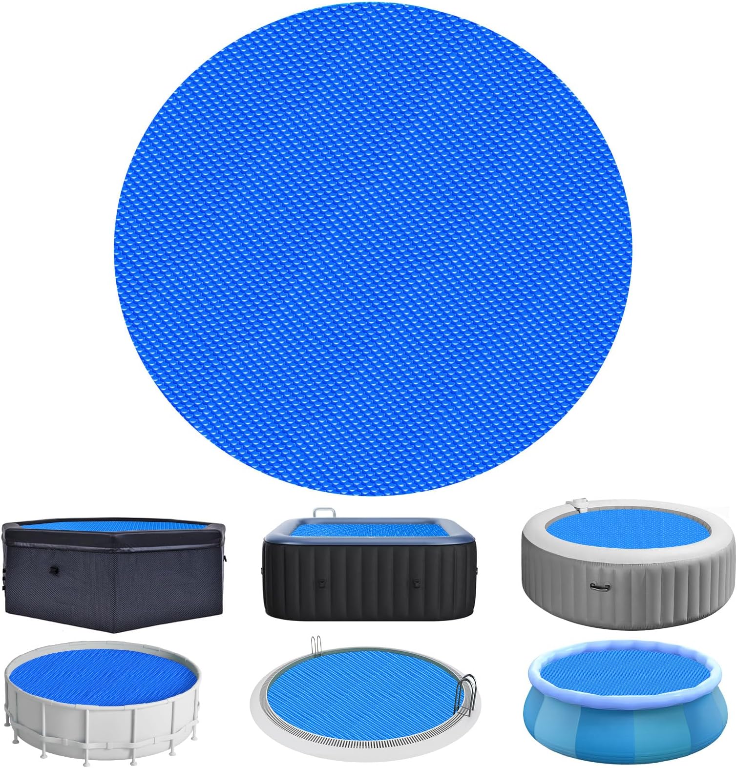 Amazon.com : Solar Sun Rings UV Resistant Above Ground Inground ...