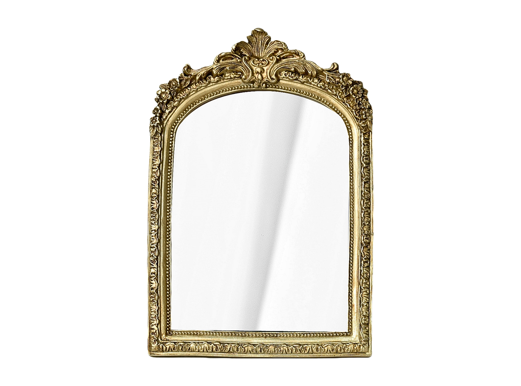 Amazon.com - TenFuju 11” x 9.5” Small Gold Vintage Wall Mirror