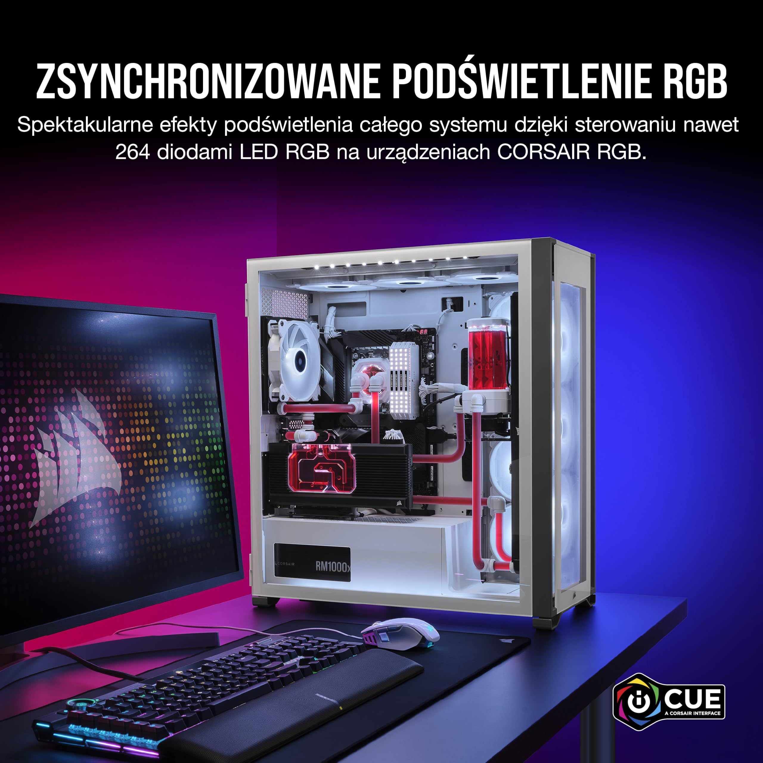 Corsair iCUE Commander CORE XT Kontroler Oświetlenia Rgb, Czarny, 264 Diody CL-9011112-WW