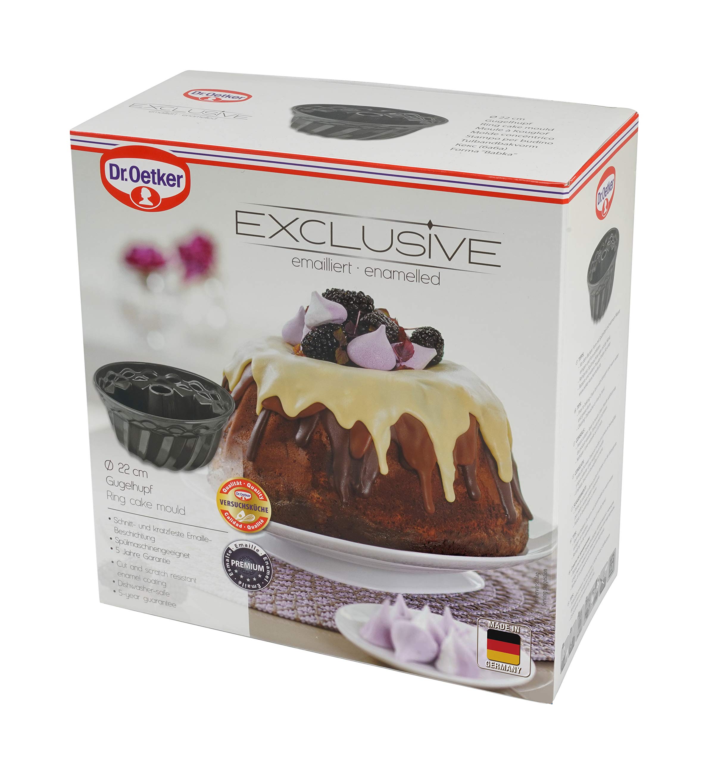 Dr. Oetker Stampo per Ciambella 22 cm