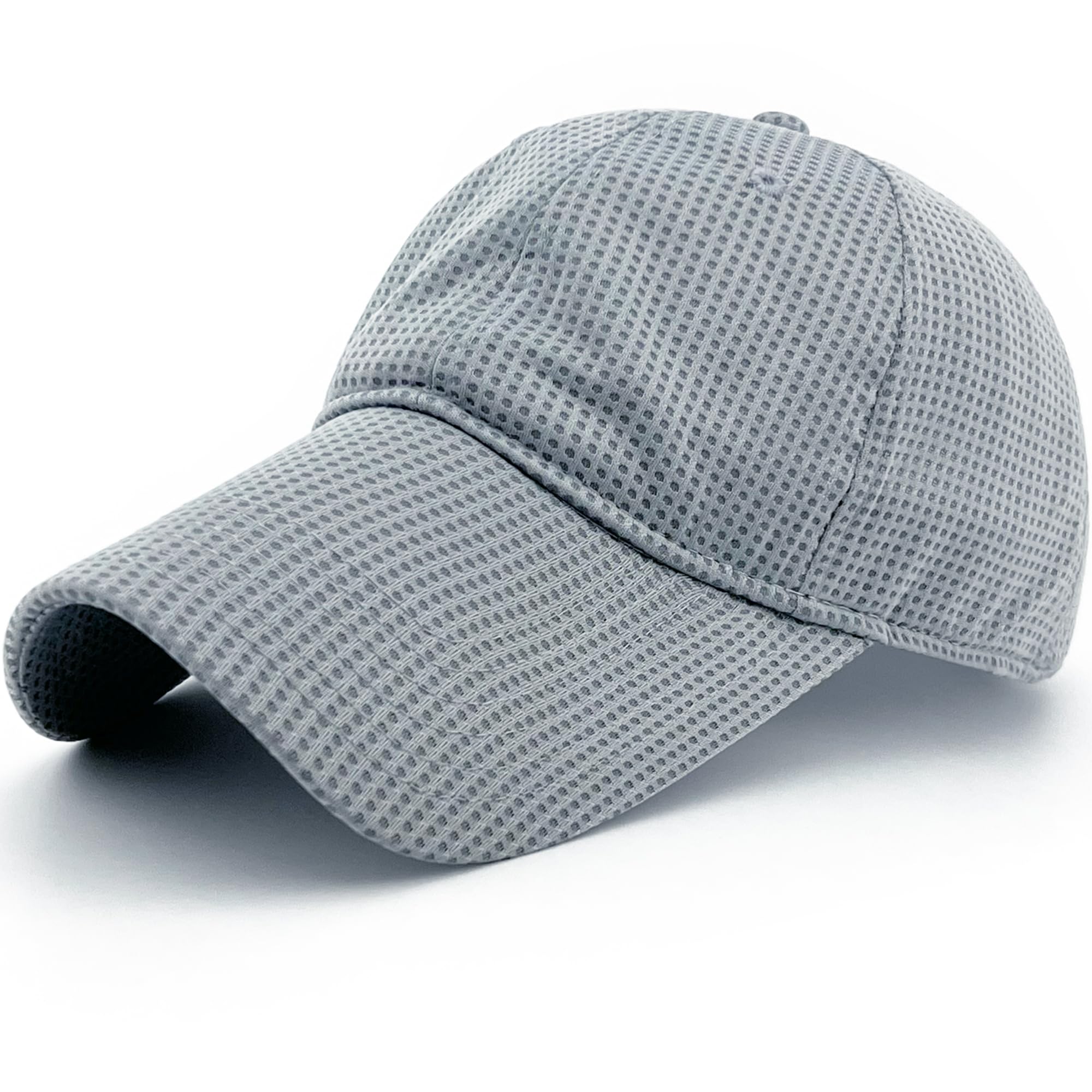 Masktide Long Brim Golf/Running Hat Full Mesh Baseball Cap Breathable