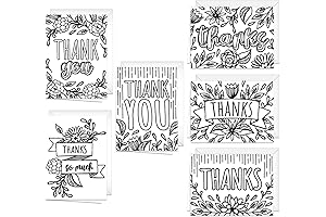 Color Yourself Grateful Cards | Coloring Note Cards with Envelopes