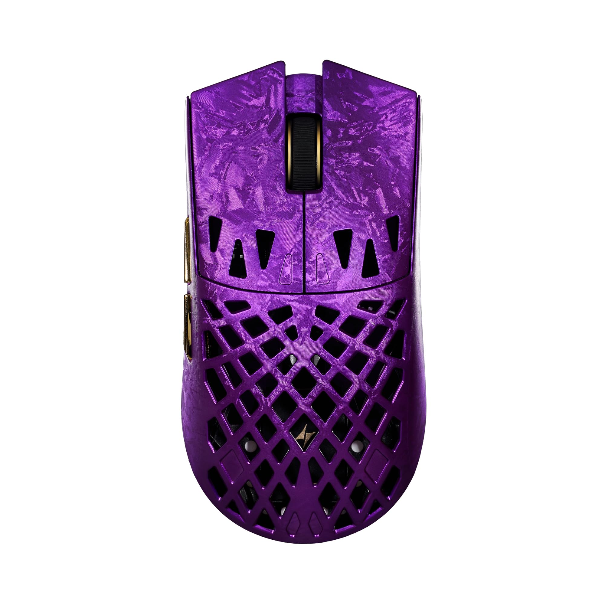 ATK Blazing Sky Ghost Hollow Mouse da gioco wireless in fibra di carbonio, PAW3950 Ultra Sensor, Nordic 54H20, 8k Poling, 48g, Dual-Mode 2.4G/Wired