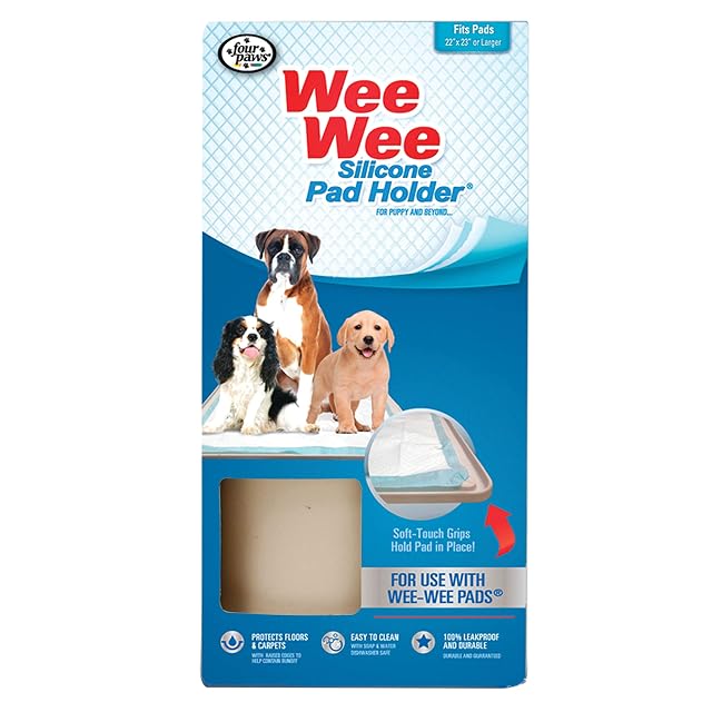 Foto 8 de 8 de Four Paws Wee-Wee - Soporte para Almohadilla de Silicona para Perro (61 x 63,5 cm)