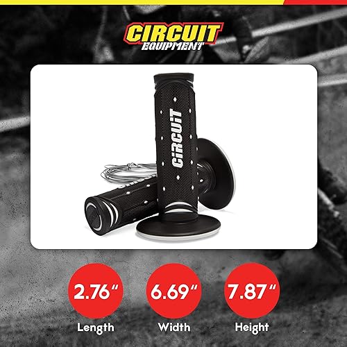 Miniatura 6 de Motorcycle Handlebar Grips - High-Performance Hand Grips Jupiter for Current Models of Motorcycle Handlebars - Handlebar Grips with Stainless Steel