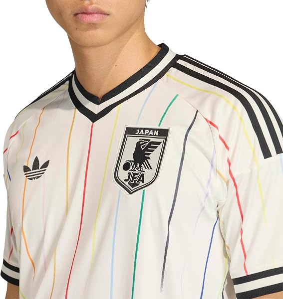 adidas(アディダス) サッカー 半袖 Tシャツ ユニフォームアディダス サッカー日本代表 2026 アウェイ レプリカ ユニフォームメンズ - 3